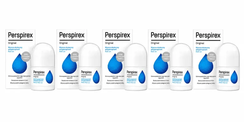 Perspirex Original 5x20 ml, antiperspirant roll-on — preț și oferte
