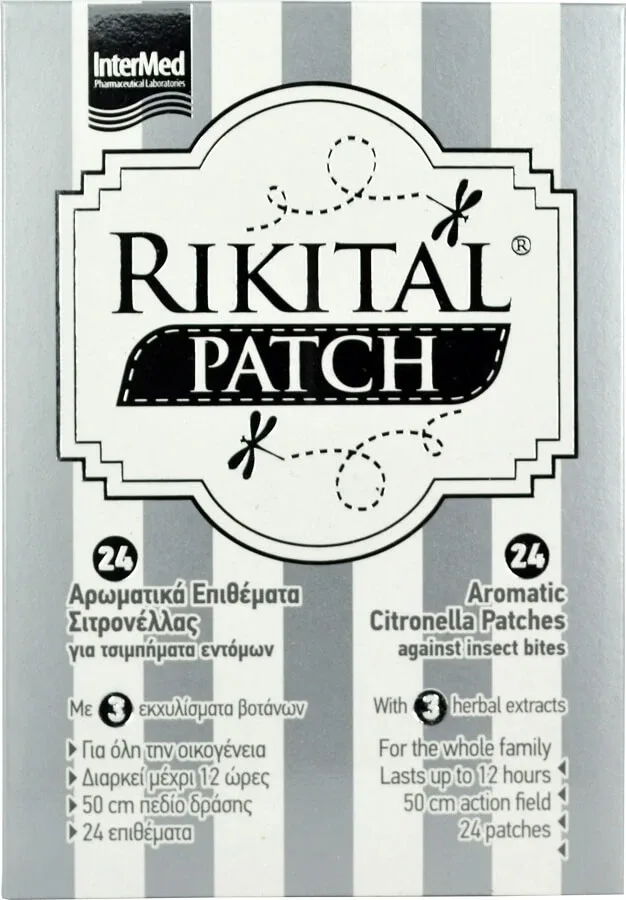 RIKITAL Patch Patch-uri parfumate cu Citronella 24 bucăți — preț și oferte