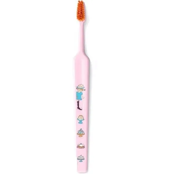Periuță de dinți TEPE Kids Soft pentru copii de la 6 ani în diferite culori - Roz — preț și oferte