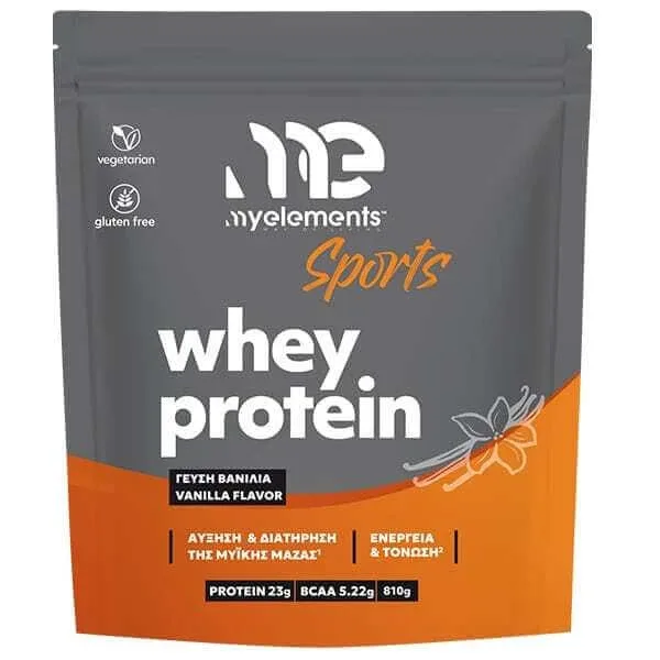 MY ELEMENTS Sports Whey Protein cu aromă de vanilie 810g — preț și oferte