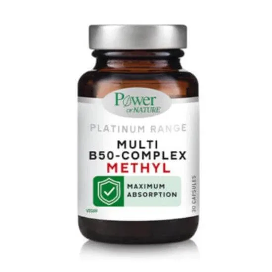 POWER Platinum Multi Methyl B50 Complex 30caps — preț și oferte