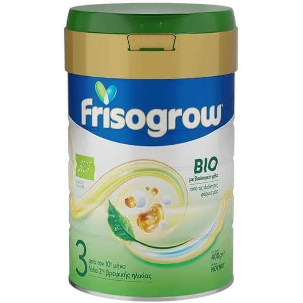 FRISOGROW 3 BIO Lapte pentru copii 2 în pulbere de la 10m+, 400g — preț și oferte