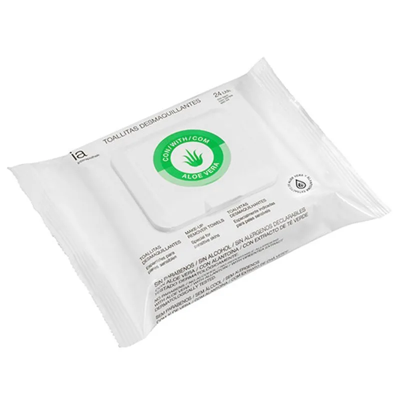 Servetele demachiante cu aloe vera, Interapothek | 24 buc — preț și oferte
