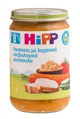 HIPP Bio Baby Meal Couscous cu legume și pui bio de la 8 luni 220g — preț și oferte