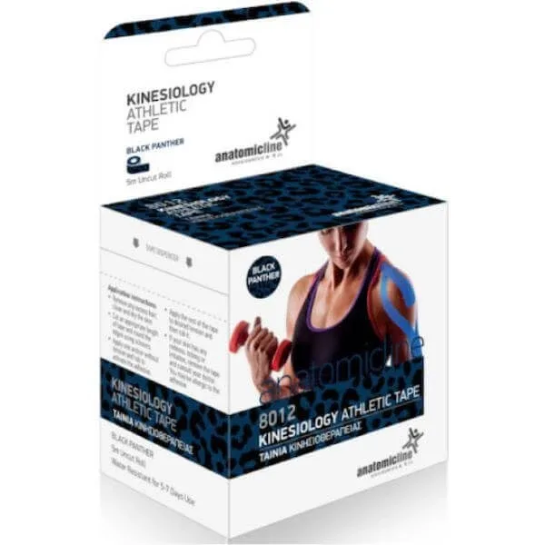 Banda de kinetoterapie ANATOMIC LINE Black Panther [8012] — preț și oferte