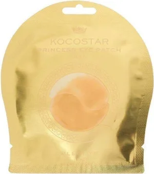 KOCOSTAR Princess Gold Eye Patch Plasturi hidratanți pentru ochi 1 pereche