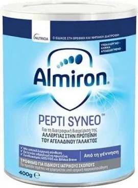 ALMIRON Pepti Syneo Lapte praf pentru sugari pentru alergii la proteinele din lapte 400g — preț și oferte