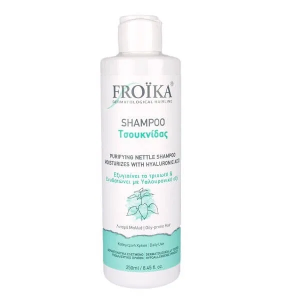 Șampon FROIKA Șampon cu extract de urzică împotriva pielii grase 250ml — preț și oferte