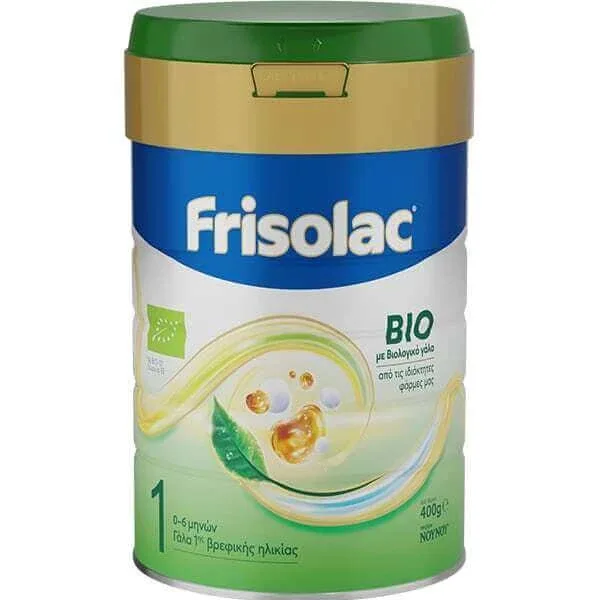 FRISOLAC 1 BIO Lapte pentru sugari 0-6 luni în pulbere 400g — preț și oferte