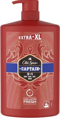 OLD SPICE Captain Gel de duș și șampon pentru bărbați 1000ml — preț și oferte