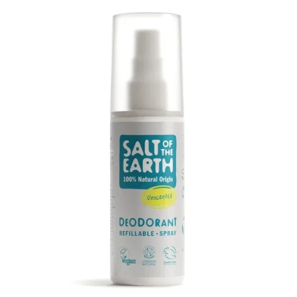 SALT OF THE EARTH Deodorant natural vegan spray neparfumat Deodorant spray neparfumat, 100ml — preț și oferte