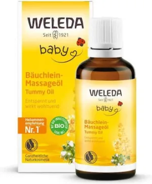 WELEDA Ulei de masaj cu migdale pentru burtica bebelușului 50ml