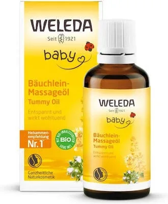 WELEDA Ulei de masaj cu migdale pentru burtica bebelușului 50ml — preț și oferte