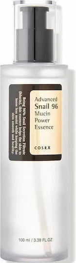 COSRX Advanced Snail 96 Esență facială hidratantă și anti-îmbătrânire cu secreție de melc pentru strălucire și panaceu 100ml