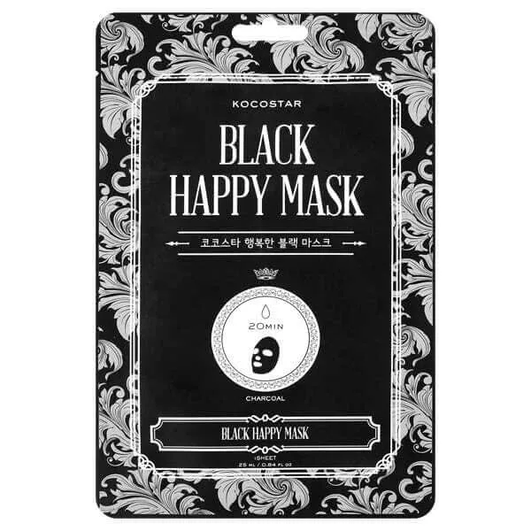 KOCOSTAR Black Happy Mask Mască de curățare a feței cu carbon — preț și oferte