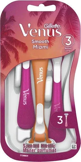*GILLETTE Venus Miami Vibes Aparate de ras de unică folosință 3 bucăți