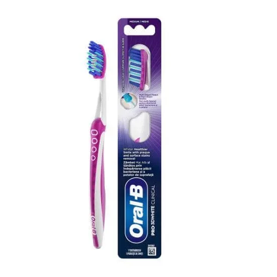 Periuta de dinti ORAL B Pro White Clinic 38M — preț și oferte