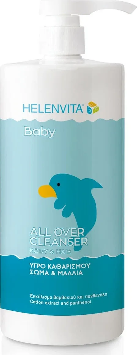 HELENVITA Baby All Over Cleanser pentru corp și păr Baby Cleanser pentru corp și păr 1000ml — preț și oferte