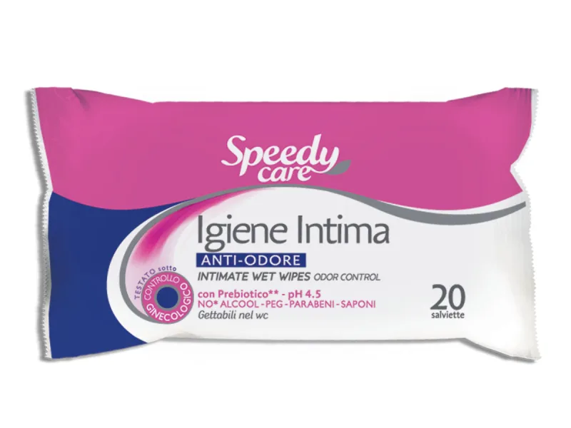 Servetele umede pentru igiena intima Speedy Care, O-PAC | 20 buc O-PAC INFINITY — preț și oferte