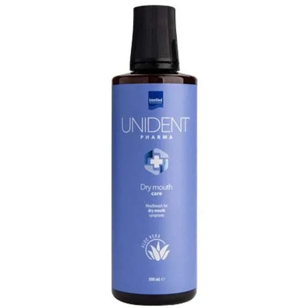 UNIDENT Pharma Apă de gură pentru gură uscată Apă de gură pentru gură uscată, 500ml — preț și oferte