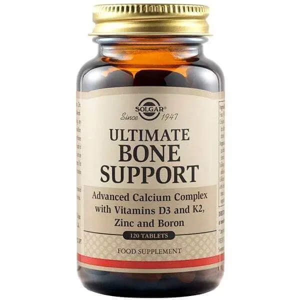 SOLGAR Ultimate Bone Support Complex Supliment pentru oase puternice 120 Tablete — preț și oferte