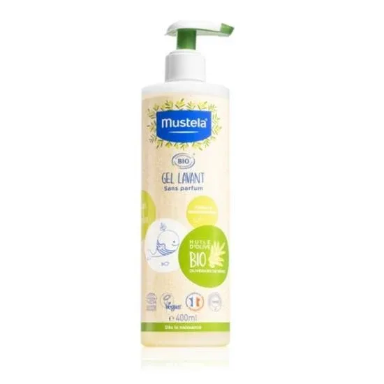 MUSTELA Bio Cleansing Gel Gel de curățare pentru păr și corp 400ml — preț și oferte