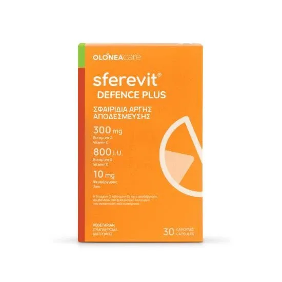 SFEREVIT Defence Plus Supliment nutritiv pentru sănătatea sistemului imunitar 30 capsule — preț și oferte