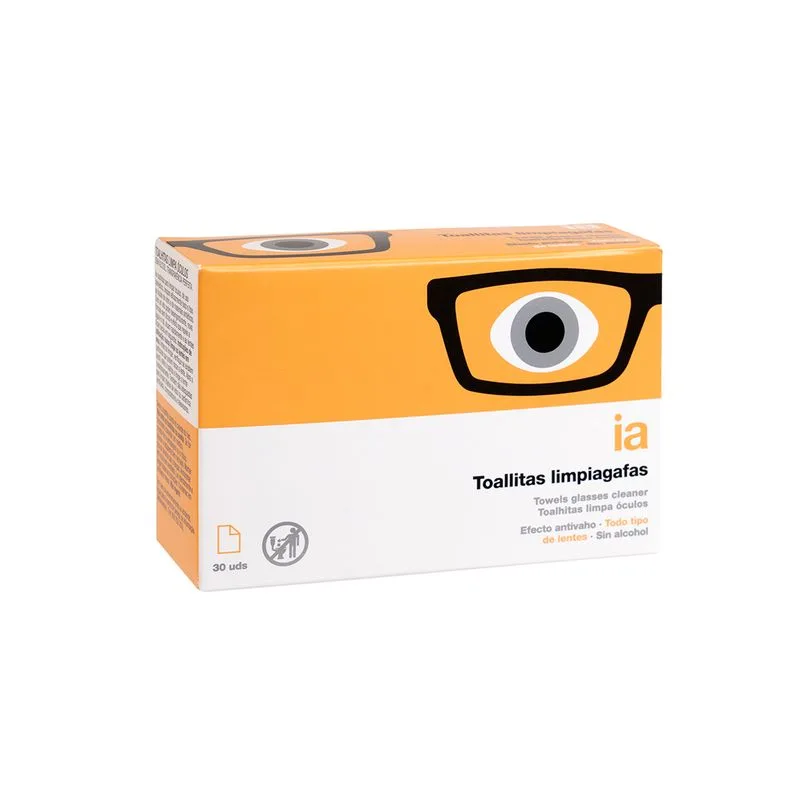 Servetele umede pentru ochelari, Interapothek | 30buc — preț și oferte