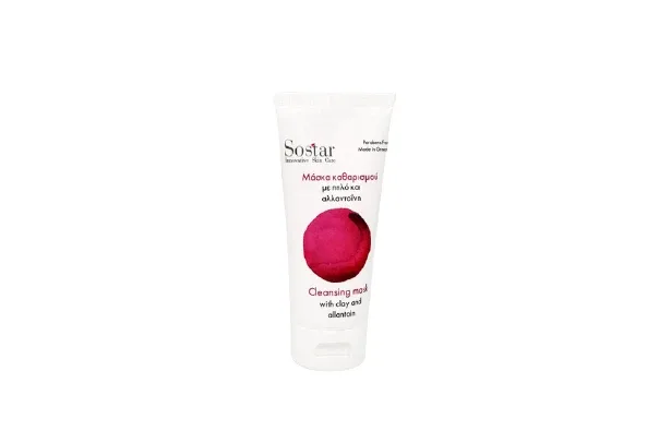 Sostar | Mască de curățare facială cu argilă organică | 75ml — preț și oferte