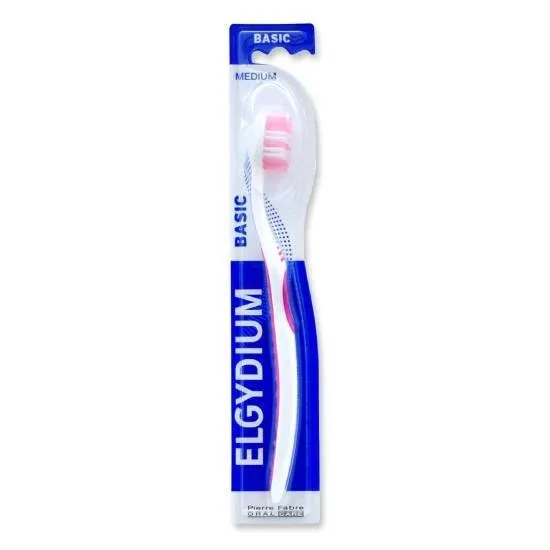 Periuță de dinți ELGYDIUM Basic 1/12 Medium — preț și oferte