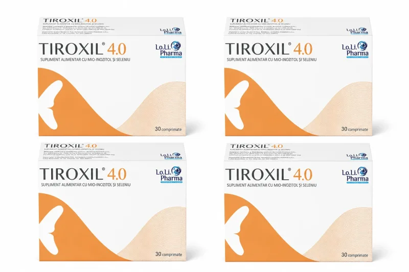 Tiroxil 4.0, 4x30 tablete, Loli Pharma — preț și oferte