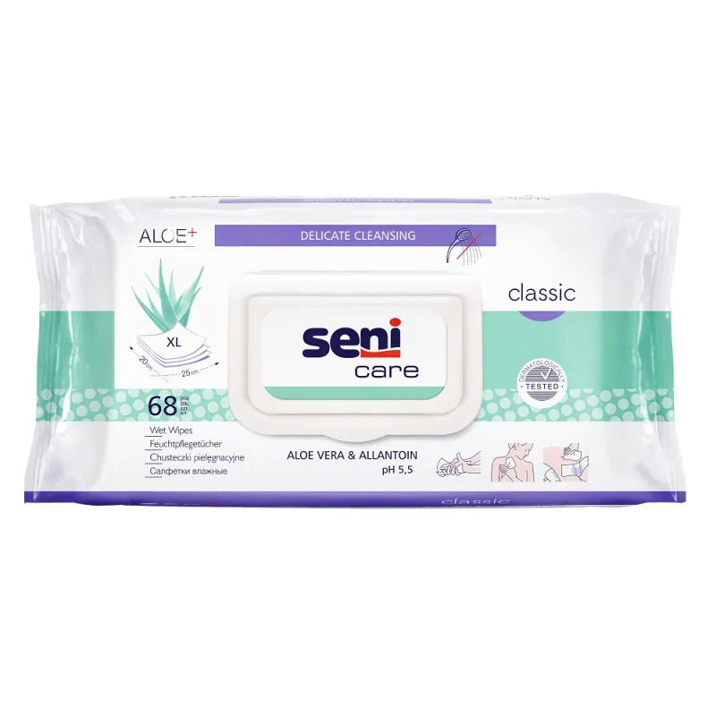 Servetelele umede Care Classic, Seni  |  68 bucati TZMO SA — preț și oferte