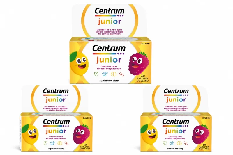 Centrum Junior, 3 x 30 de comprimate - pentru copii cu vârsta de 4 ani și peste, Haleon — preț și oferte