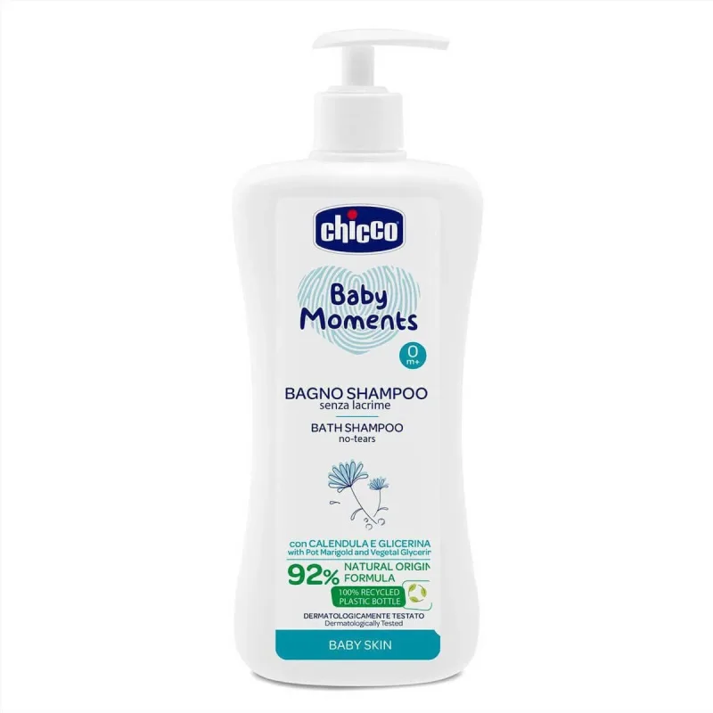 CHICCO Baby Moments Gel de duș și șampon pentru copii cu Calendula 750ml [10592-00] — preț și oferte