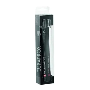Set 2 periute de dinti Black is White, Curaprox | 1 set