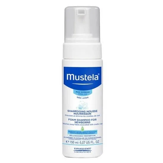 MUSTELA Bebe Foam Shampoo Șampon sub formă de spumă pentru nas 150ml — preț și oferte
