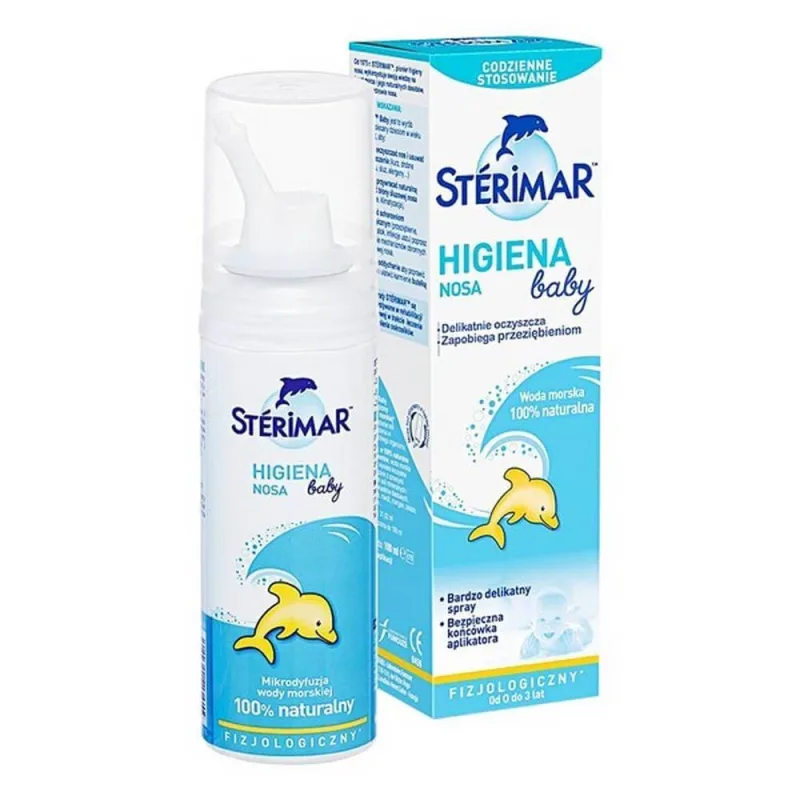 STERIMAR Baby Soluție izotonică de apă de mare 100% naturală pentru decongestionarea bebelușilor de la 0 la 3 ani 100ml — preț și oferte