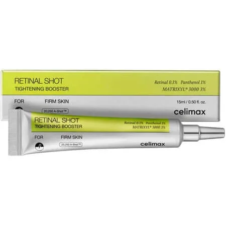 Serum concentrat cu 0.1% retinal, 3% matrixyl si 1% pantenol Vita-A Booster, 15 ml, Celimax — preț și oferte