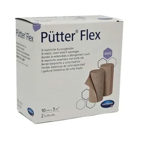 Pütter Flex Duo Bandage 10 cmx5 m 2 buc
