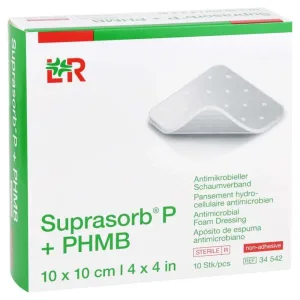 Pansament din spumă Suprasorb P+phmb 10x10 cm 10 buc