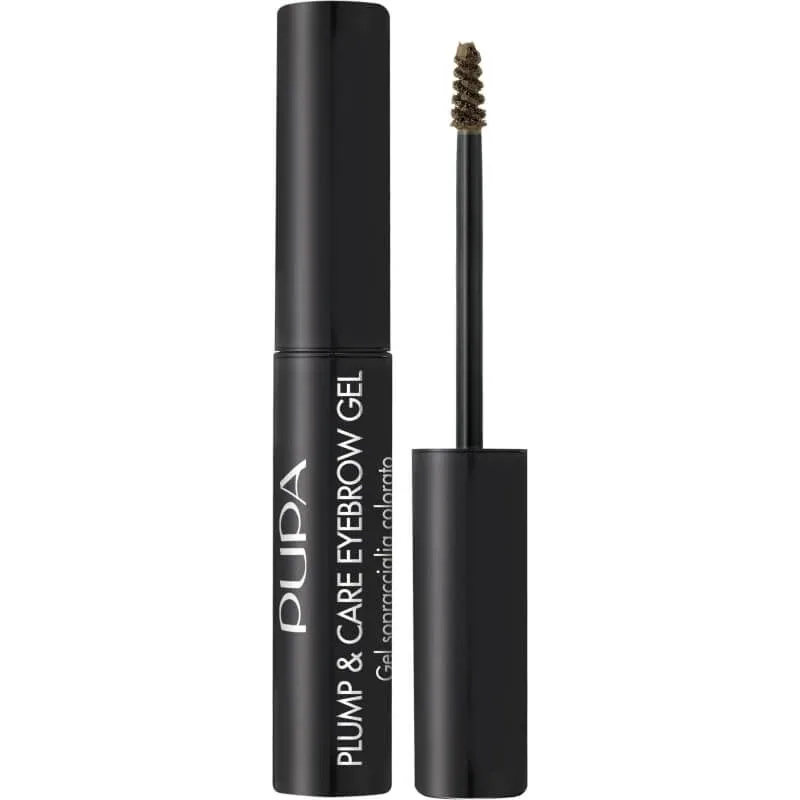 Pupa Plump &amp; Care Eyebrow Gel – gel pentru sprâncene nr. 001 blonde — preț și oferte