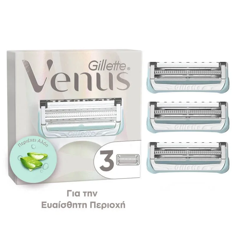 GILLETTE Venus capete de înlocuire pentru aparatul de bărbierit pentru femei 3 bucăți — preț și oferte