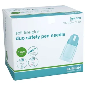 Klinion Soft Fine Plus Duosafety Pen-nad.5 Mm 30 G 100 buc