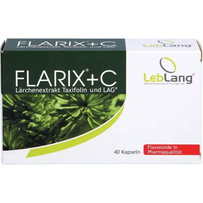 FLARIX+C Extract de larice Taxifolin Capsule 40 Capsule — preț și oferte