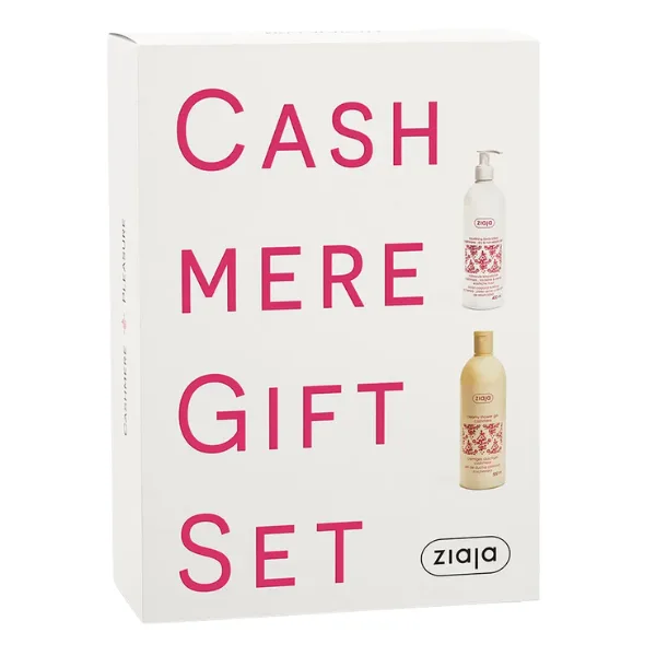 Set Cashmere: gel de dus cremos 500 ml + lotiune de corp 400 ml, Ziaja — preț și oferte