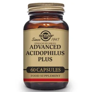 Solgar Advanced Acidophilus Plus, 60 capsule — preț și oferte