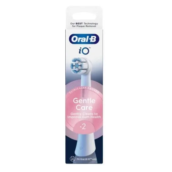 ORAL B iO Gentle Care capete de înlocuire pentru periuțe de dinți electrice, 2 bucăți — preț și oferte