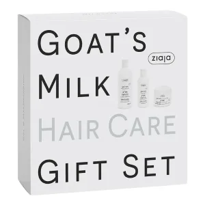 Set Goat's Milk: sampon cu keratina si lapte de capra 400 ml + balsam 200 ml + masca 200 ml, Ziaja