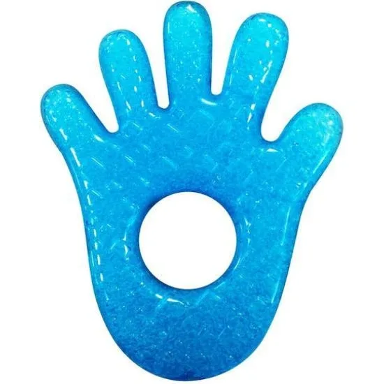 MUNCHKIN Fun Ice Chewy Teether Masticabil 0m+ În formă de mână 3 culori - Albastru — preț și oferte