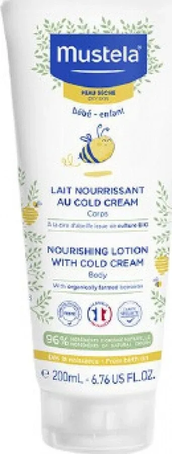 MUSTELA Bebe Nourishing Cream With Cold Cream Baby Cremă de față hidratantă pentru uscăciune 40ml — preț și oferte